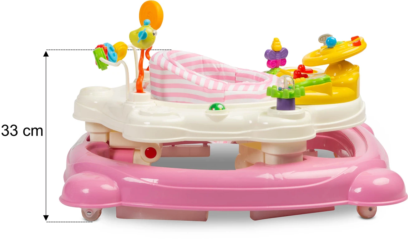 Дитячі ходунки Caretero Hip Hop Pink